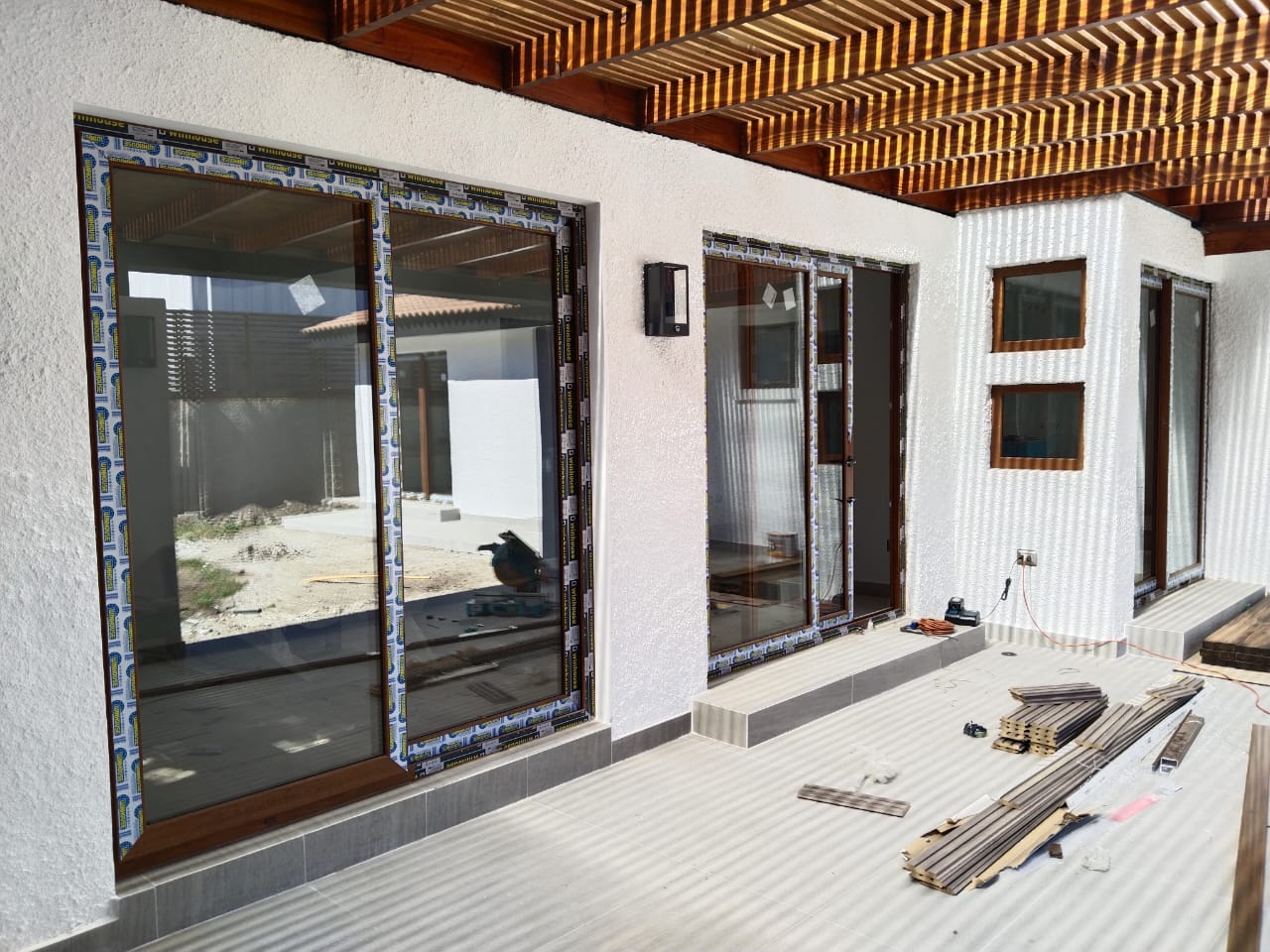Ventana acústica PVC